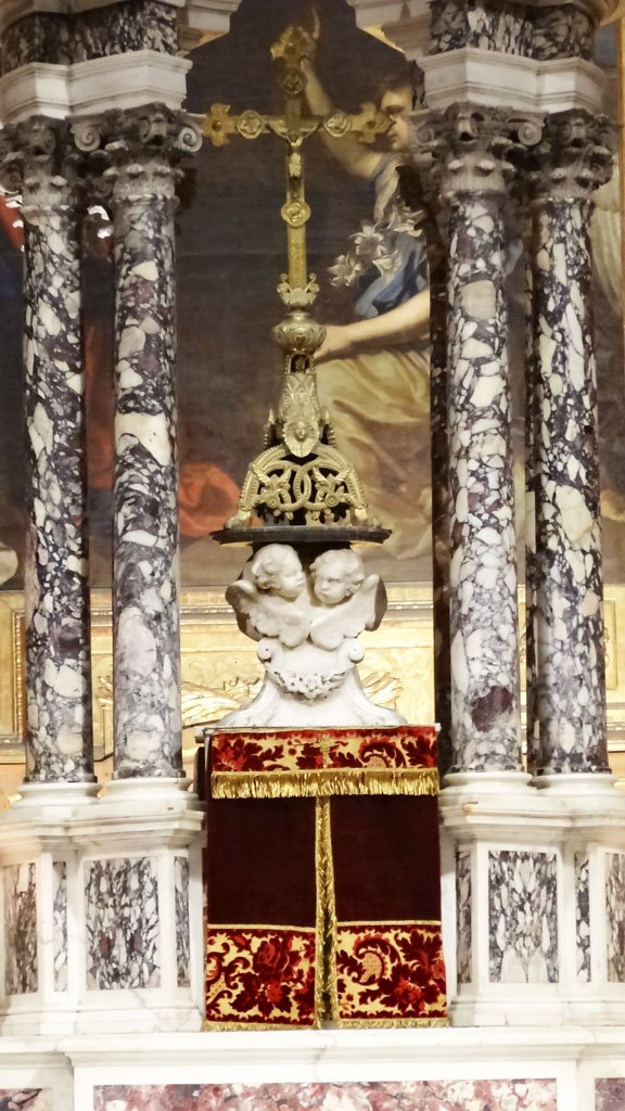 <p>Le tabernacle du maître autel.</p>